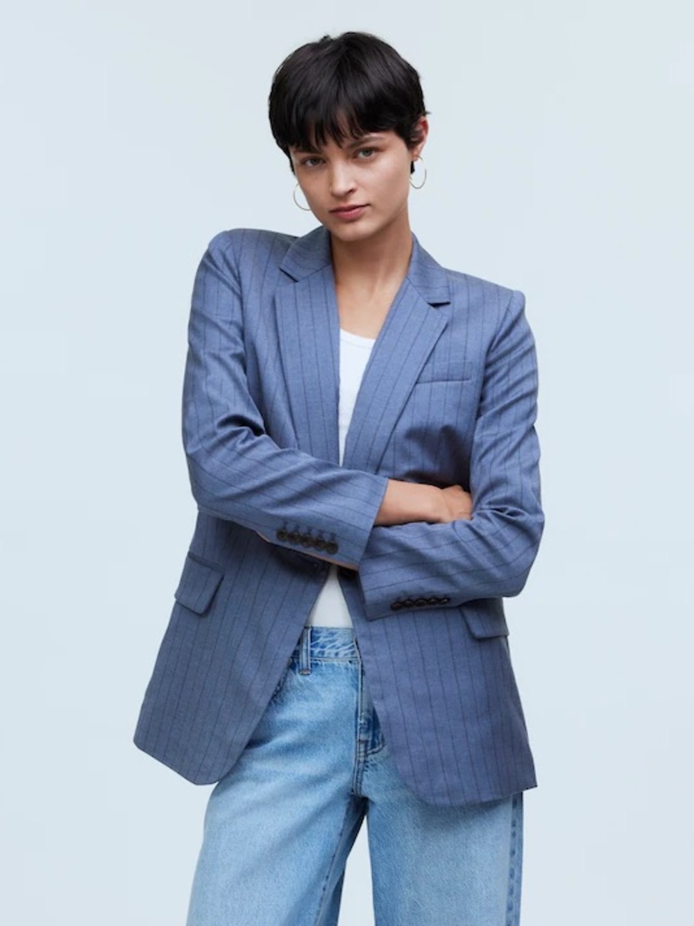 Madewell Single Breasted Blazer